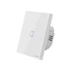 Sonoff TX T0 EU 1C WiFi-s, távvezérelhető, érintős villanykapcsoló (fehér) SON-KAP-TXT01