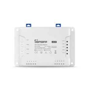 Sonoff 4CH (R3) WiFi-s okosrelé, négy áramkörös SON-REL-4CH-R3