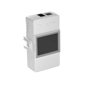 Sonoff TH20 Elite (R3) WiFi-s relémodul, kijelzővel, hőmérő bemenettel (20A) (THR320D) SON-REL-TH20D-R3 eWeLink WiFi-s relék és kismegszakítók