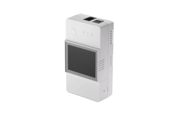 Sonoff TH16 Elite (R3) WiFi-s relémodul, kijelzővel, hőmérő bemenettel (16A) (THR316D) SON-REL-TH16D-R3 eWeLink WiFi-s relék és kismegszakítók