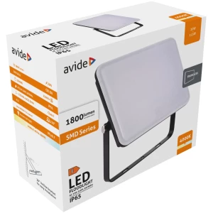 Avide LED Reflektor Slim SMD Keret nélküli 20W NW 4000K Keret nélküli