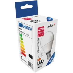 Avide LED Globe Mini G45 4.5W E14 CW 6400K Mini Gömb