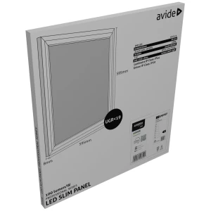 Avide LED Panel 600x600mm 40W NW 4000K 100lm/W UGR+IP44 Professional Range Professional