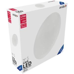 Avide LED Mennyezeti Lámpa Gaia 18W 330*105mm CW 6400K 18W