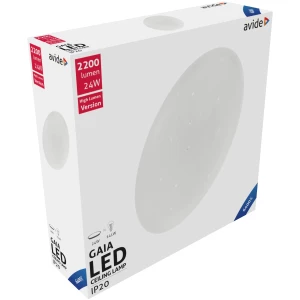 Avide LED Mennyezeti Lámpa Gaia 24W 380*105mm CW 6400K 24W