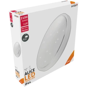 Avide LED Mennyezeti Lámpa IP44 Alice 24W 380*110mm NW 4000K 24W