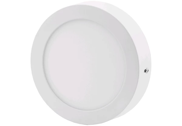 Avide LED Falra Szerelhető Kerek Mennyezeti Lámpa ALU 18W WW 3000K Kerek