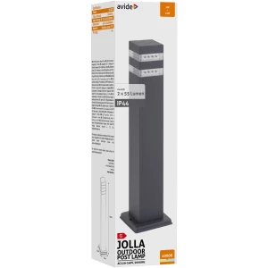 Avide kültéri álló lámpa Athen 1xE27 PIR 800mm IP54 Álló lámpa