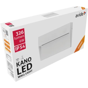 Avide kültéri lépcső lámpa Kano LED 6W NW IP54 180mm Lépcső lámpa
