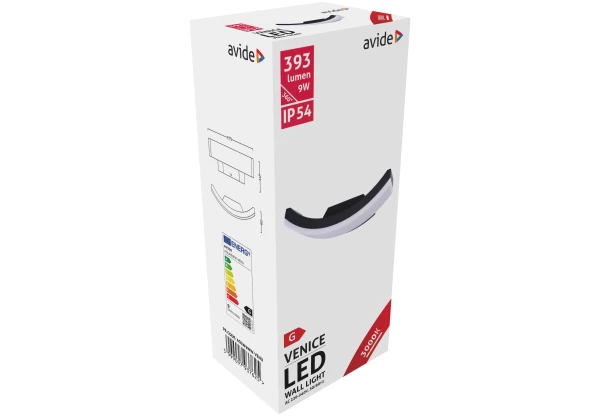 Avide kültéri fali lámpa Venice LED 9W WW IP54 Integrált LED