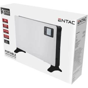 Entac Konvekciós fűtőtest Slim 2000W LED Kijelzővel Fűtőtestek