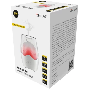 Entac Aromaterápiás Párásító RGB Hangulatfénnyel 100ml 5W Párásító