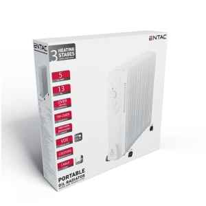 Entac Olajradiátor 13 taggal 2500W Fűtőtestek