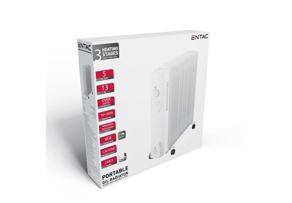 Entac Olajradiátor 13 taggal 2500W Fűtőtestek