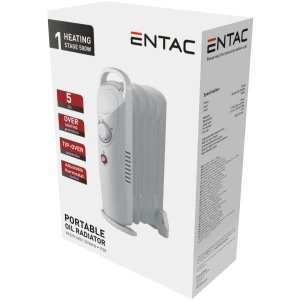 Entac Olajradiátor 5 taggal 500W Mini Fűtőtestek