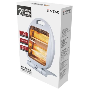 Entac Hordozható Quartz fűtőtest 400/800W N Fűtőtestek