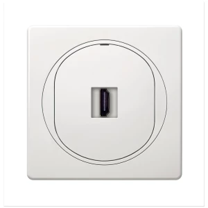 EON HDMI/HDMI Keystone aljzat, fehér Készre szerelt