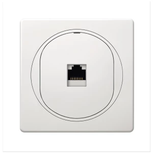 EON adatátviteli aljzat 1xRJ45 Cat 6 UTP, fehér Készre szerelt