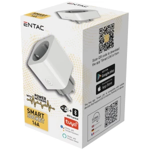 Entac Smart Hálózati Adapter 1x fogyasztásmérővel WIBLE Hálózati adapter