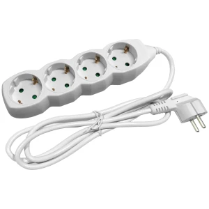 Entac S1 Elosztó 4 Foglalat 5m 3G1.5 Kapcsoló nélküli