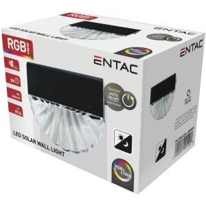 Entac Napelemes Műanyag Lámpa WW+RGB Szolár
