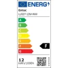 Entac LED Globe E27 12W WW 3000K - Image 4