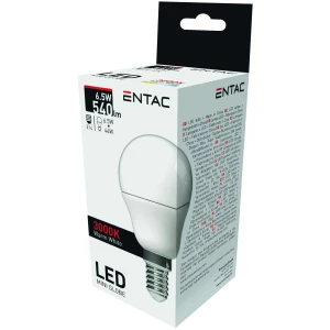 Entac LED Mini Globe E14 6,5W WW 3000K Mini Gömb