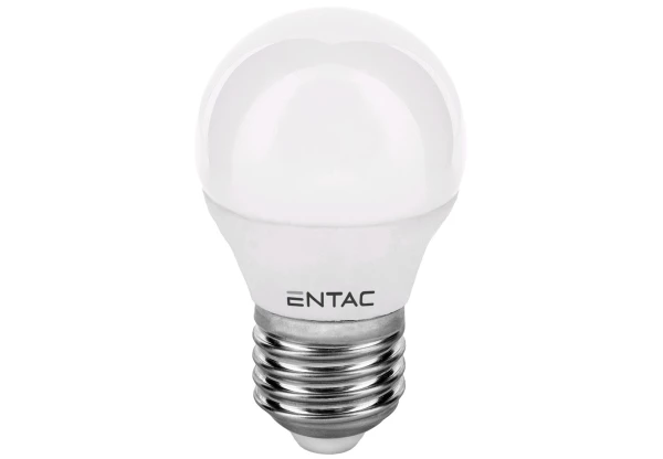 Entac LED Mini Globe E27 6,5W WW 3000K Mini Gömb