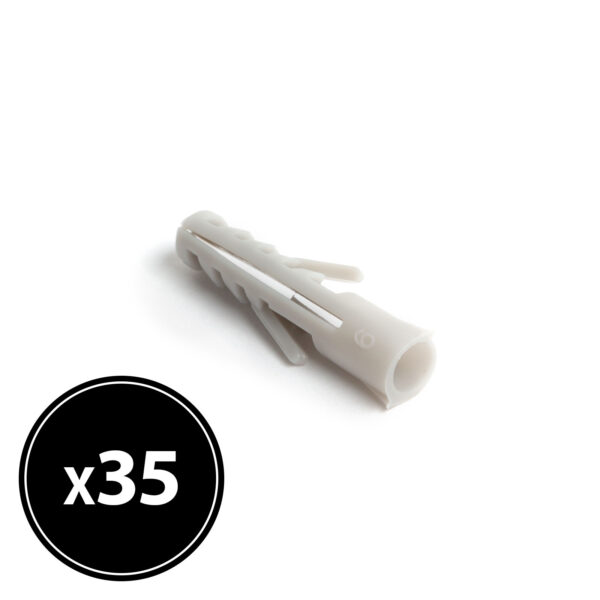 Tipli – 6 x 30 mm – 35 db / csomag  04810A Csavarok, tiplik