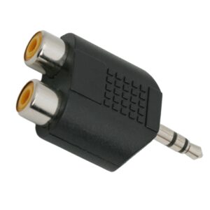 RCA / JACK Y-átalakító  05098 Csatlakozók, adapterek