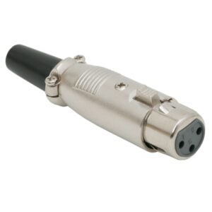 XLR aljzat • 3 pólusú  05206 XLR