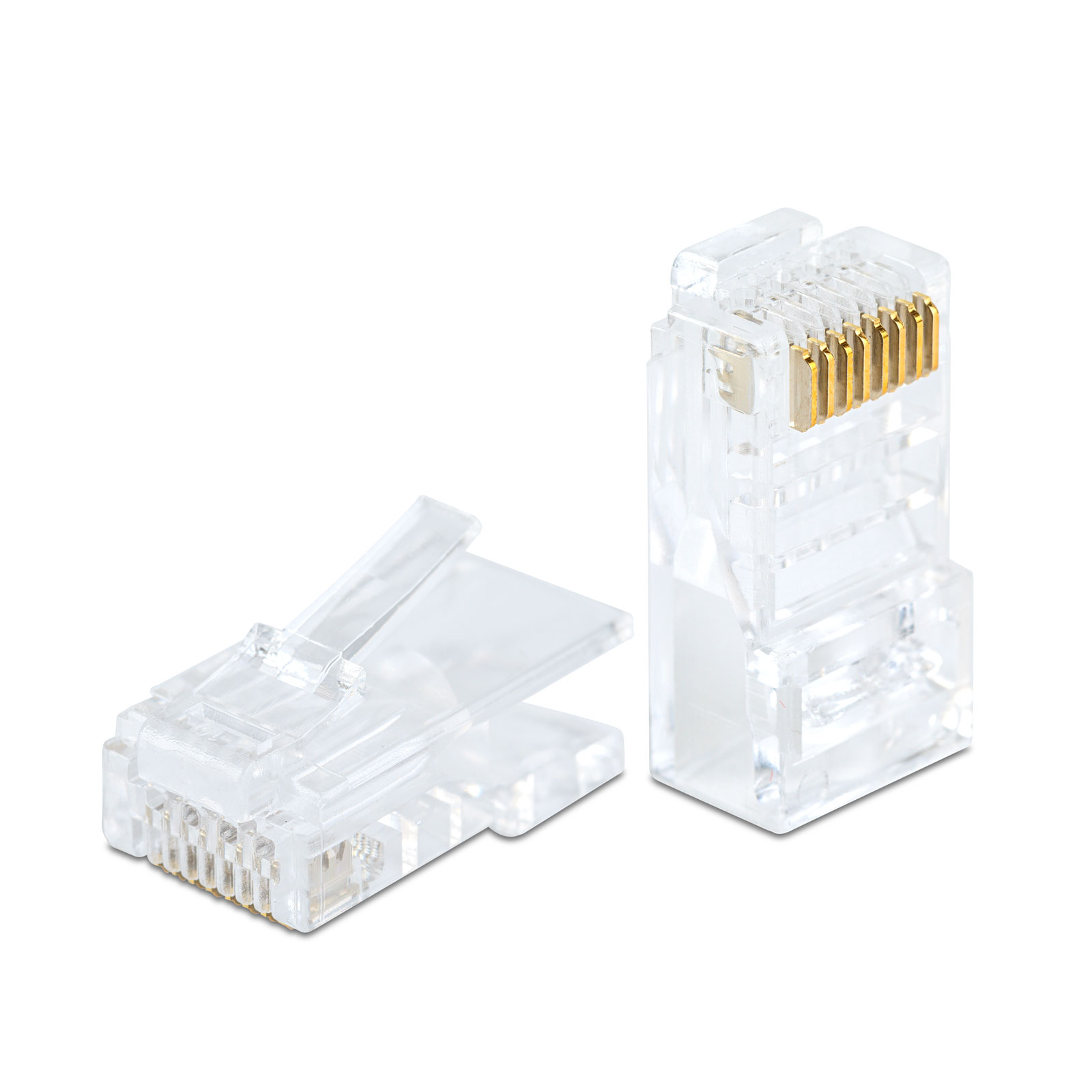 8P8C moduláris dugó – átmenő – UTP CAT6 RJ45 05232C Csatlakozók 8P8C moduláris dugó – átmenő – UTP CAT6 RJ45 05232C Csatlakozók