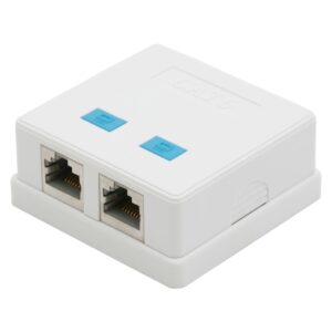 Fali aljzat – dupla, 8P8C FTP Cat.5  05397 Telekommunikáció