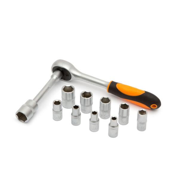 Dugókulcs készlet – 1/4″ – 12 db  10857A Kéziszerszámok