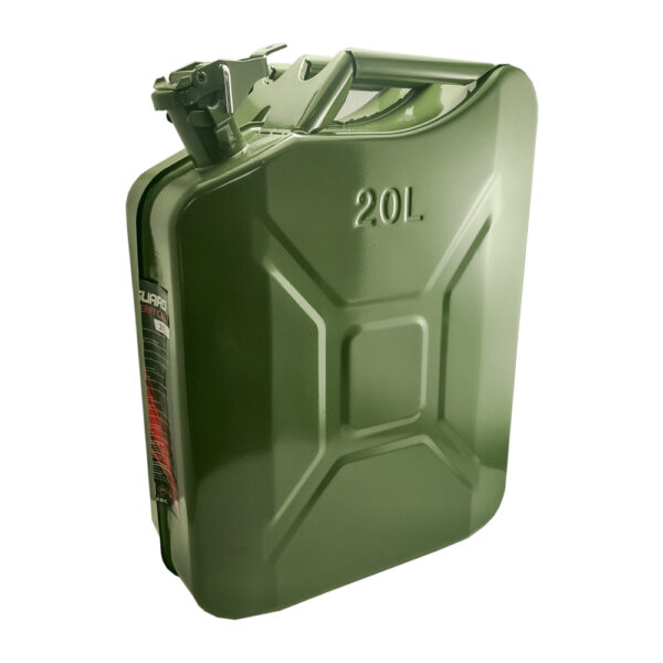 Üzemanyagkanna – fém – 20 L – zöld  10889C Autós kiegészítők