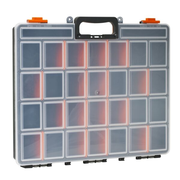 Dupla rendszerezőtáska – 380 x 330 x 120 mm  10993 Szerszámtárolás