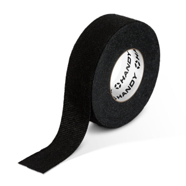Öntapadós textil szalag – kábelkorbácsokhoz – 15 m x 19 mm x 0,3 mm – fekete  11070 Rögzítés és kötegelők