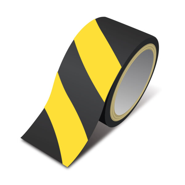 Veszélyt jelző ragasztószalag – sárga / fekete – 50 mm x 33 m  11078A Ragasztószalagok