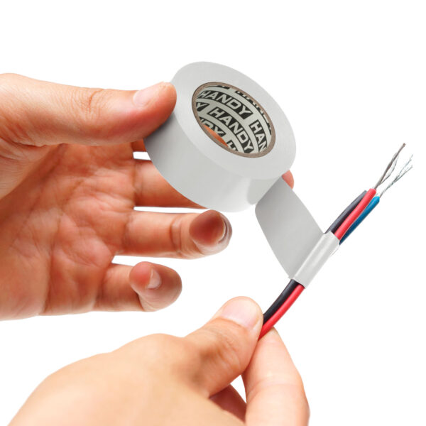 Szigetelőszalag – 19 mm · 10 m – fehér  11096WH Szigetelőszalagok