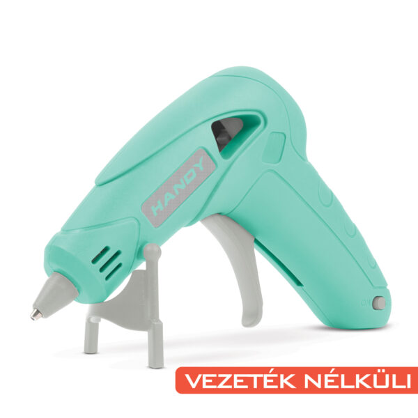Ragasztópisztoly – akkumulátoros, Type-C – 7 mm – 10W – mentazöld  11100B Gépi szerszámok