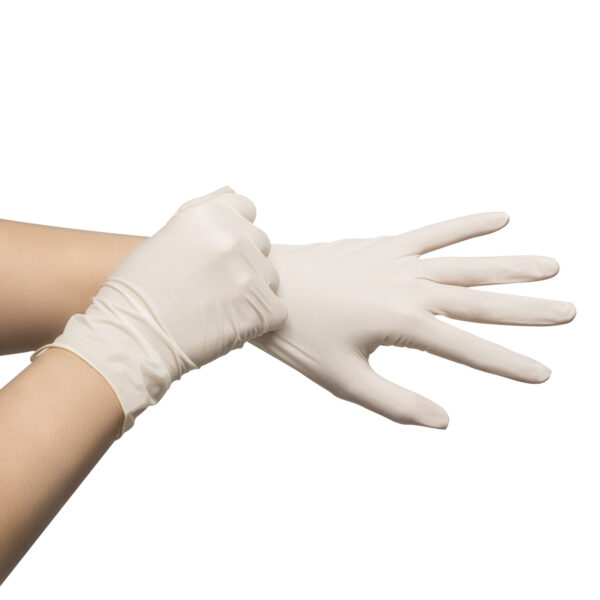 Latex kesztyű – L – 10 db / csomag  11120L Munkavédelem