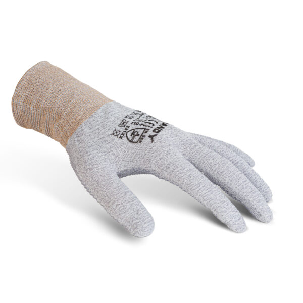 Csúszásmentes poliészter–spandex védőkesztyű – „L” – rugalmas, vékony, légáteresztő – 1 pár 11136L Egyéb Csúszásmentes poliészter–spandex védőkesztyű – „L” – rugalmas, vékony, légáteresztő – 1 pár 11136L Egyéb
