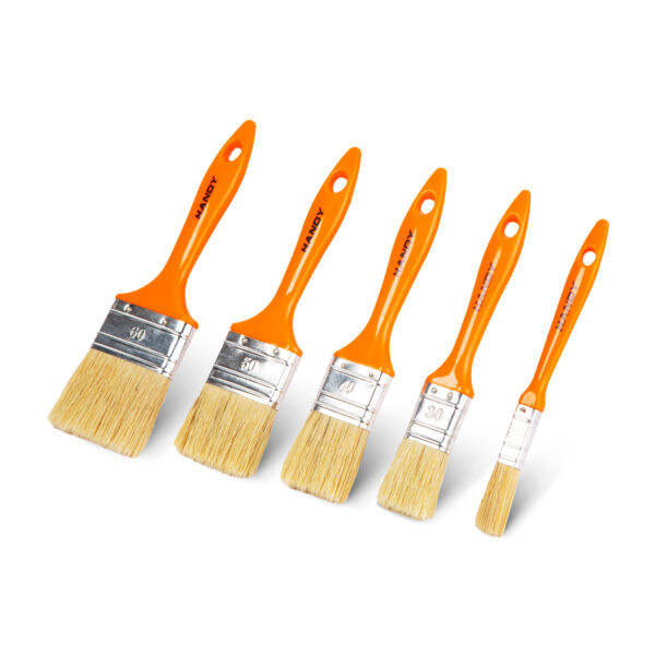 Festőecset szett, műanyag – 5 db / csomag – 20 – 60 mm  11205X Festő eszközök