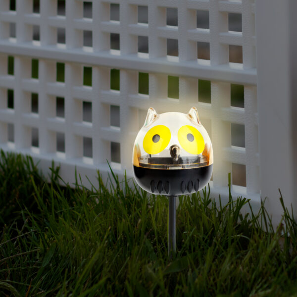 LED-es szolár lámpa – bagoly – hidegfehér – sárga – 150 x 50 x 50 mm  11240E Szolár