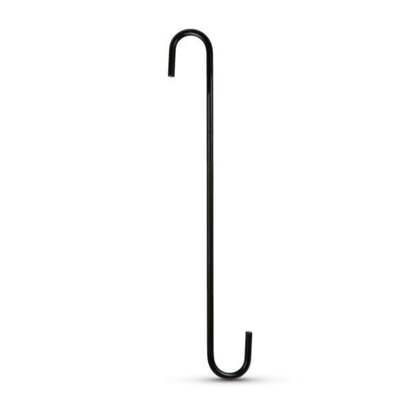 Virágcserép / kaspó akasztó – fekete – 30 x 4,5 cm  11565B Egyéb kert