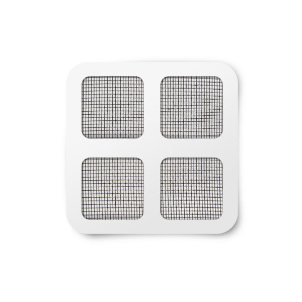 Szúnyogháló javítófolt – 10 x 10 cm – fekete – 4 db / csomag  11610BK Szúnyoghálók