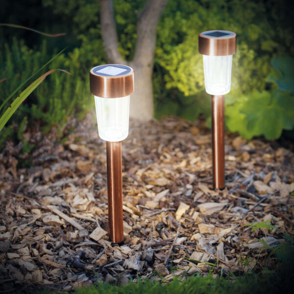 LED-es kültéri szolár lámpa  11702C Szolár