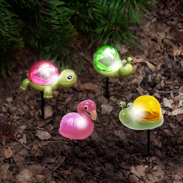 Leszúrható szolár – többféle – fehér LED – 10 x 6 x 15 cm  11751 Szolár