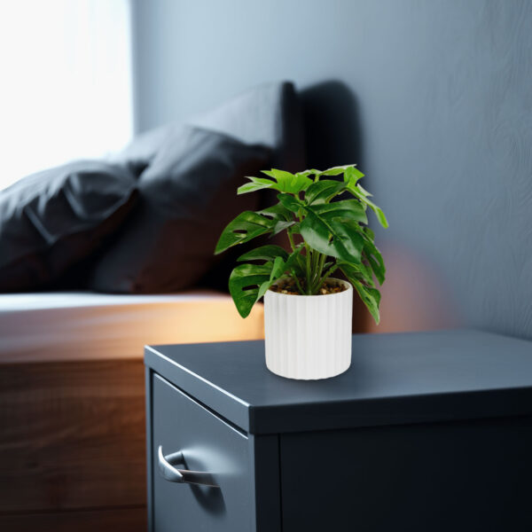 Műnövény dekoráció – filodendron – zöld – 20 x 8 cm  11892A Háztartási kisgépek