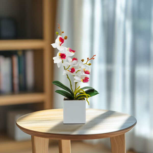 Műnövény dekoráció – orchidea – 3 féle – 37 cm  11902 Háztartási kisgépek